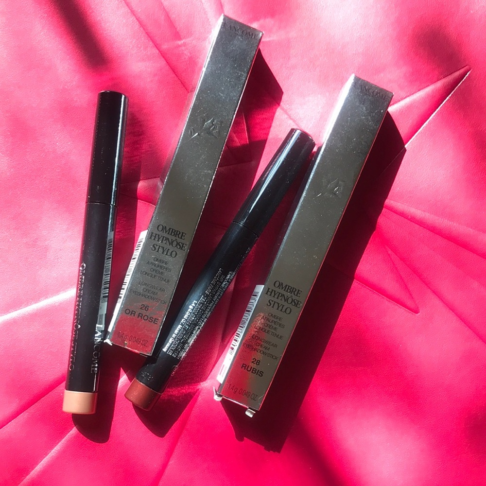 Lancôme Ombre Hypnôse Stylo Eyeshadow Stick Duo - Rose & Rubis